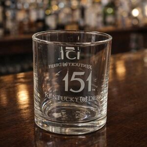 Gift Set 4 Kentucky Derby 151 2025 Officially Licensed Rocks Glasses Fathers Day